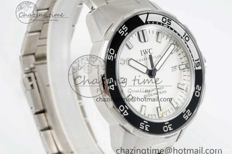 MIROTIME 0216 Youthful Aquatimer Automatic SS RSF 1:1 Best Edition White Black Dial on SS Bracelet A 7070
